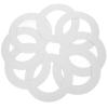 Healifty Wax Machine Mats, Easy-to-Replace Paper Protective Rings, 50 Pieces view 1