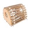 Huairdum Wooden Bird Climbing Ladder with Double-Hole House view 2