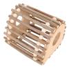 Huairdum Wooden Bird Climbing Ladder with Double-Hole House view 4