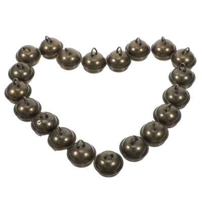Tofficu 20 Pack Vintage Metal Pet Collar Bells