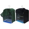 Square Bird Cage Cover with Heat Retention and Light Blocking (Green) view 2