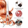 MAGICLULU Stainless Steel Beard Grooming Scissors for Men, Silver view 2