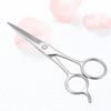 MAGICLULU Stainless Steel Beard Grooming Scissors for Men, Silver view 3
