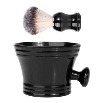 DOITOOL Shaving Set for Gentle Beard Care, Black