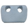 Ginwrek Piercing Pillow for Side Sleepers, Double Ear-Hole Memory Foam Pillow, Blue-Gray view 1