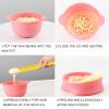 Srliya High-Temperature-Resistant Reusable Silicone Spatula, Wax Applicator for Salon Professionals (Yellow) view 3