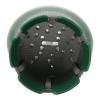 Hiraith Soft Shampoo Hair Brush for Salons and Hairdressers, ABS, 5.6 x 2.9 in, Gray Fibers view 2