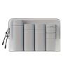 ZHSOAO 6-Piece Travel Bottle Set for Shampoo, Lotion and Cream, Gray view 1