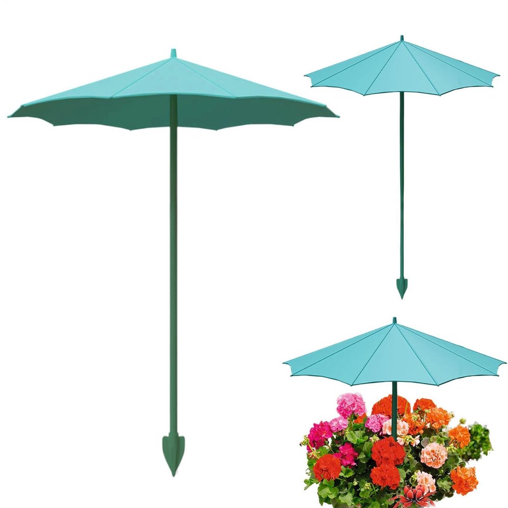 Plant Umbrellas for Outdoor Plants, 3-Piece Set, UV Protection and Shade