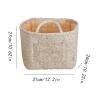 Rose Small Flower Broken Storage Basket, Fabric Home Storage Basket, Hand-Carry for the Car (Style 2) view 2