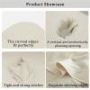 Fitted Massage Table Sheet with Face Opening, Khaki, W 180 x L 290 cm view 2
