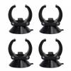 Rubber Suction Cup Clips for Aquarium Equipment (4 Pack) view 1