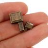GRIRIW 1-Set Metal Zipper Repair Stops for Clothing, Jackets, and Small Zippers view 4