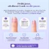 Wink Beauty Soft Gel Press-On Nails, French Almond, 32 Count view 4