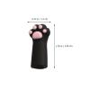 ABOOFAN 3-Pack Silicone Cat Paw Covers for Cuticle Nippers and Manicure Scissors, Random Color view 2