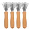 Baluue 4-Piece Comb Cleaning Rakes and Metal Hair Removal Tools view 1