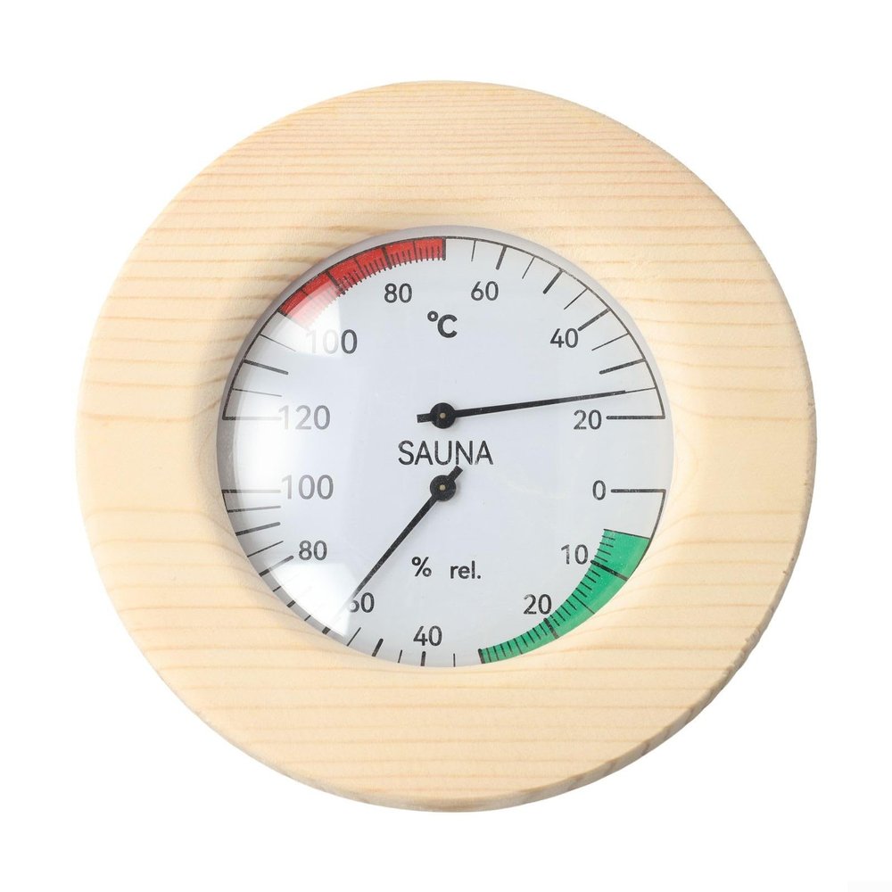 Digital Sauna Thermometer and Hygrometer for Continuous Environmental Monitoring in Steam Rooms