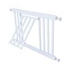 Tbest Short Dog Gate, Expandable Pressure-Mounted Metal Pet Gate for Doors and Stairs, No Drilling Required (Small) view 2