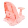 Asixxsix Baby Bath Seat, Car-Shaped TPE Seat with 4 Suction Cups, Pink view 3