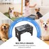 Elevated Dog Bowl with Adjustable Height and Leakproof Water Dispenser view 4