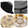 ADOCARN Portable Velvet-Covered Moxibustion Brass Heat Box with Adjustable Straps view 3