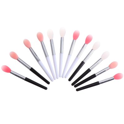 ibasenice 12-Piece Silicone Lip Mask Brushes, Random Color