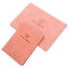 2-Pack Pink PU Birth Certificate Protective Covers view 1