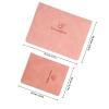 2-Pack Pink PU Birth Certificate Protective Covers view 2