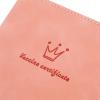 2-Pack Pink PU Birth Certificate Protective Covers view 3