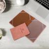 2-Pack Pink PU Birth Certificate Protective Covers view 4