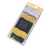 Double-Ended Eyebrow Brush with Spiral Spoolie, 12-Pack, Gold view 1