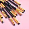 Double-Ended Eyebrow Brush with Spiral Spoolie, 12-Pack, Gold view 3