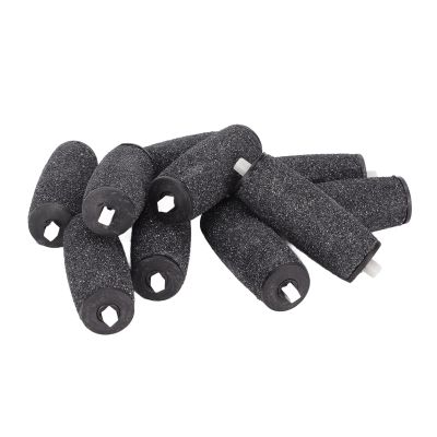 Tixiyu Foot File Replacement Rollers, Curved Design, 10-Pack