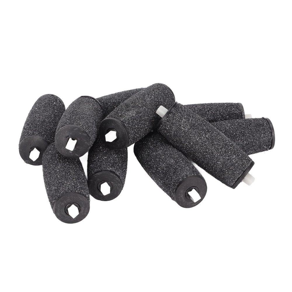 Tixiyu Foot File Replacement Rollers, Curved Design, 10-Pack