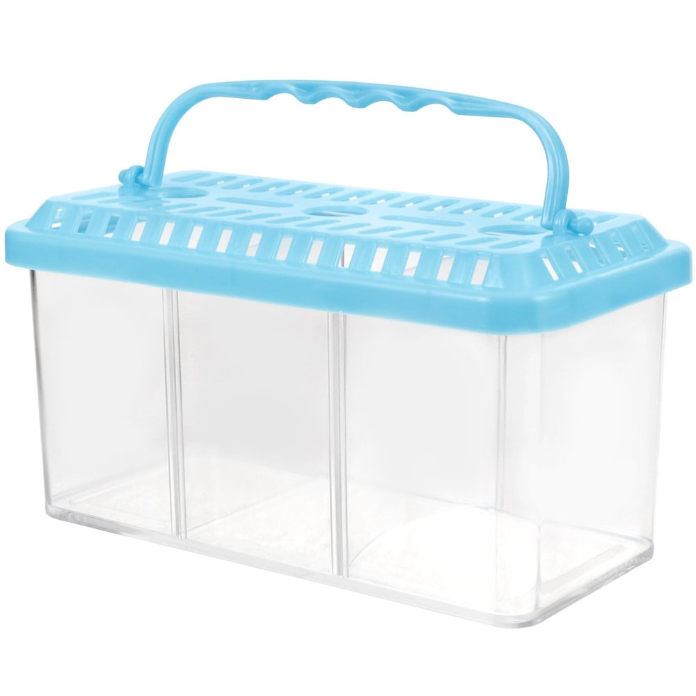 JOINPAYA Aquarium Breeding Box with Three Plastic Compartments