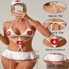 GXNRHG Sexy Nurse Costume for Women, 3-Piece Lingerie Cosplay Set view 3