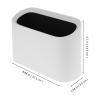 Artibetter White Plastic Cat Litter Scoop Holder, Wear-Resistant, for Tidy Storage in the Litter Area and Home, Random Color view 2