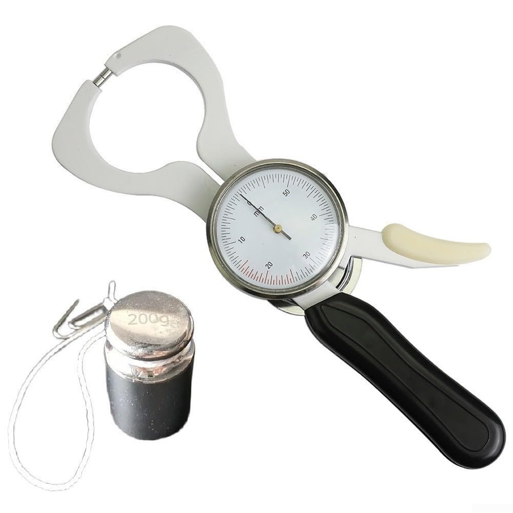 Skinfold Caliper for Body Fat Tracking and BMI Assessment