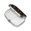 Square Metal Pill Case with Guitar Print, Decorative Medication Case for Stylish Carrying (Rectangular) view 2