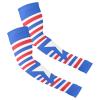 Quick-Drying Cooling Compression Arm Sleeves for Men and Women, Stretchy, Star-Stripe Pattern view 1