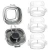 Heat-Resistant Stove Knob Safety Covers, 4-Pack view 1