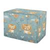 KAAVIYO Cute Lion Hearts Flower Dog and Cat Crate Cover, Waterproof Pet Crate Cover for Indoor and Outdoor Use view 1