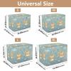 KAAVIYO Cute Lion Hearts Flower Dog and Cat Crate Cover, Waterproof Pet Crate Cover for Indoor and Outdoor Use view 3