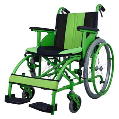 Foldable, Portable Self-Propelled Wheelchair