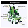 Foldable, Portable Self-Propelled Wheelchair view 3