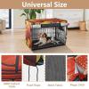 KAAVIYO Watercolor Basketball Art Dog and Cat Crate Cover, Waterproof Pet Crate Cover for Indoor and Outdoor Use view 4