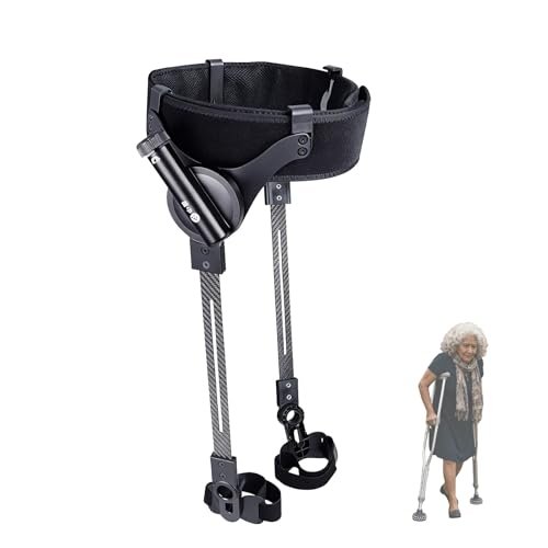 Generic Exoskeleton Walking Aid for Stroke Rehabilitation | Adjustable Support for Hemiplegia | Walking Aid for Adults and Seniors, Supports Both Legs (Small)