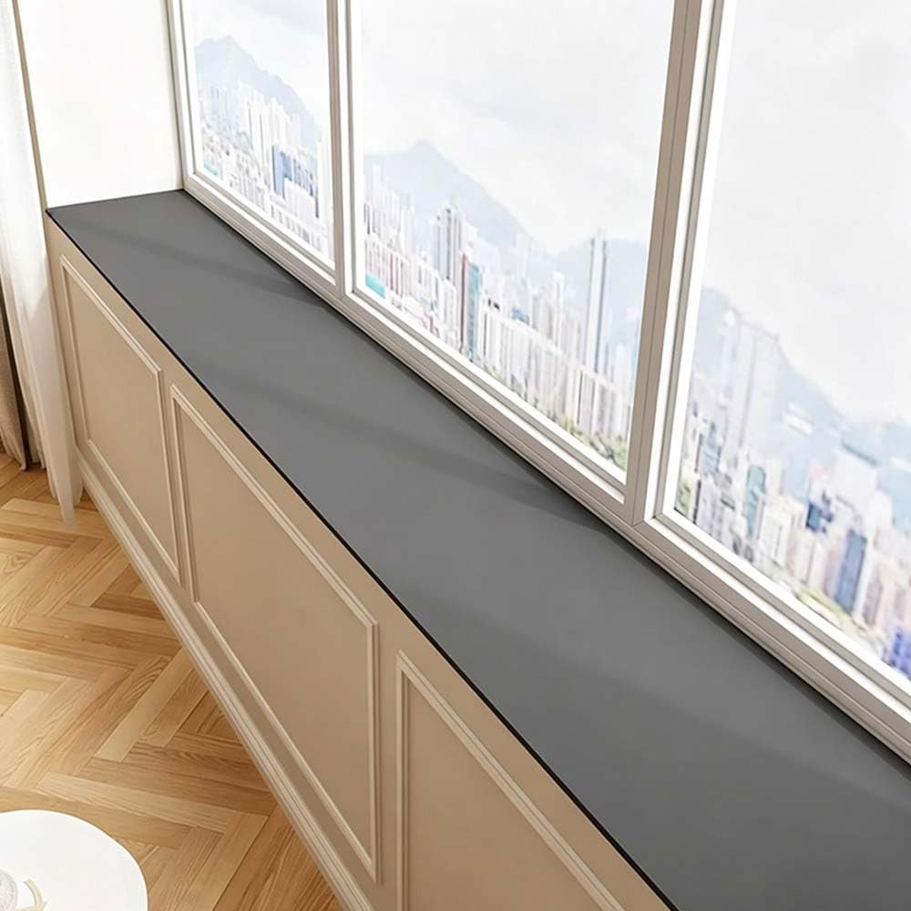 Interior Window Sill Mat, Diatomite, Scratch Protection for Cats and Dogs, Absorbent, Heat-Resistant, Non-Slip, 150 x 35 cm (59 x 14 in)
