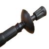 MuchLuckystar Durable Rubber Tips for Walking Sticks, Non-Slip Sleeves, Black view 1