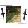 MuchLuckystar Durable Rubber Tips for Walking Sticks, Non-Slip Sleeves, Black view 4